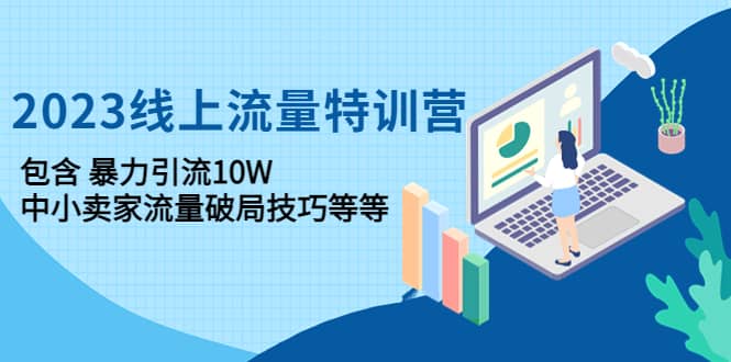 2023线上流量特训营：中小卖家流量破局技巧等等网创吧-网创项目资源站-副业项目-创业项目-搞钱项目搞钱网创吧