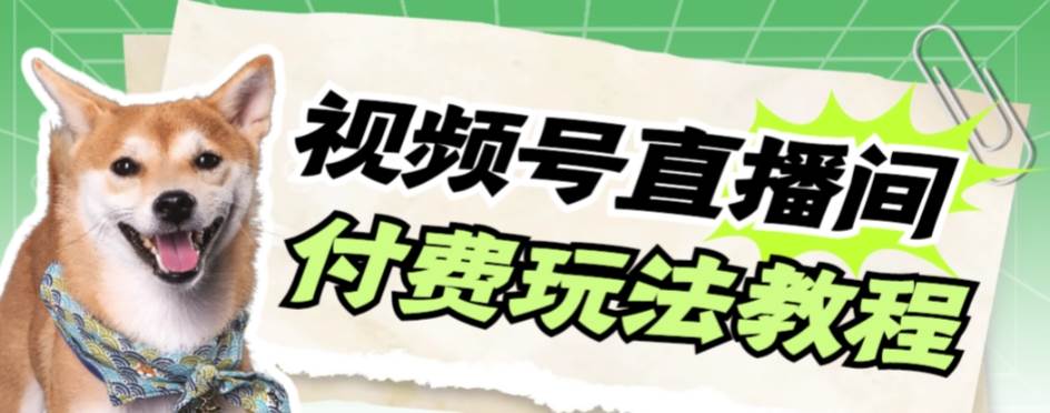 视频号美女付费无人直播，轻松日入500+【详细玩搞钱网创吧-网创项目资源站-副业项目-创业项目-搞钱项目搞钱网创吧