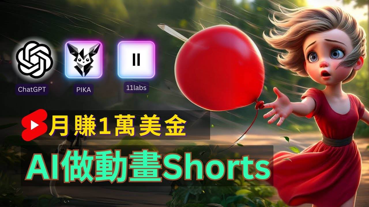 轻松制作皮克斯风格人生故事短视频，免费AI助你月入上万搞钱网创吧-网创项目资源站-副业项目-创业项目-搞钱项目搞钱网创吧