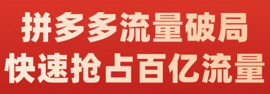 阿杰·拼多多流量破局:如何打黑标，爆款的思路，拼多多流量框架，快速抢占百亿流量网创吧-网创项目资源站-副业项目-创业项目-搞钱项目搞钱网创吧