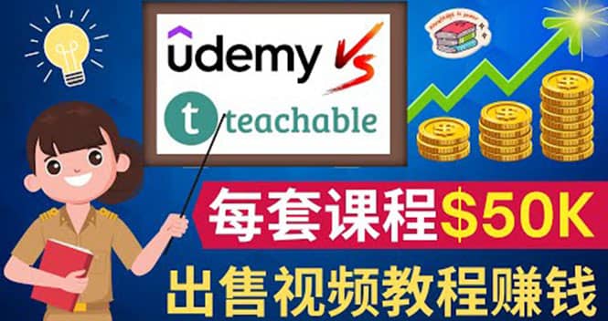 制作出售视频课程并快速进行粉丝变现的方法，轻松获利5万美元以上网创吧-网创项目资源站-副业项目-创业项目-搞钱项目搞钱网创吧