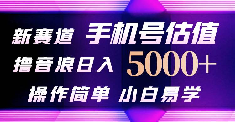抖音不出境直播【手机号估值】最新撸音浪，日入5000+，简单易学，适合…网创吧-网创项目资源站-副业项目-创业项目-搞钱项目搞钱网创吧