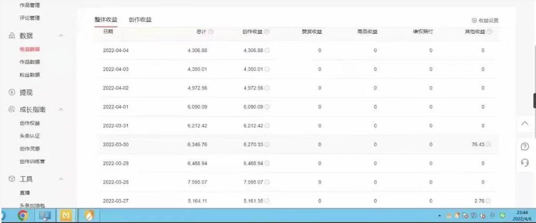 直接丢软件，不用写文案，收益4位数头条中视频的冷门领域网创吧-网创项目资源站-副业项目-创业项目-搞钱项目搞钱网创吧